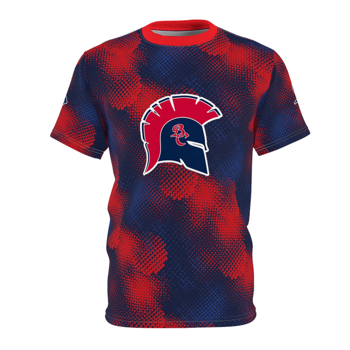 Brooks County Trojans Unisex Cut & Sew Tee (AOP)