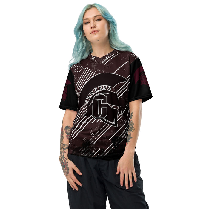 Coffee Trojans unisex sports jersey