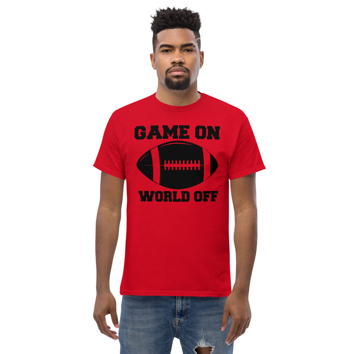 Game on World Off Men's classic tee