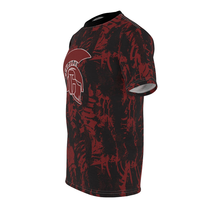 Coffee Trojans Unisex Cut & Sew Tee (AOP)