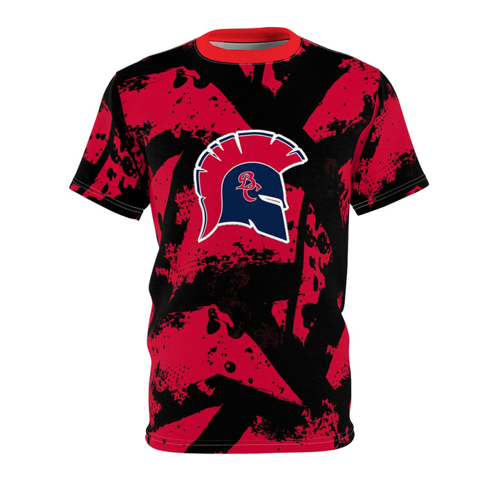 Brooks County Trojans Unisex Cut & Sew Tee (AOP)