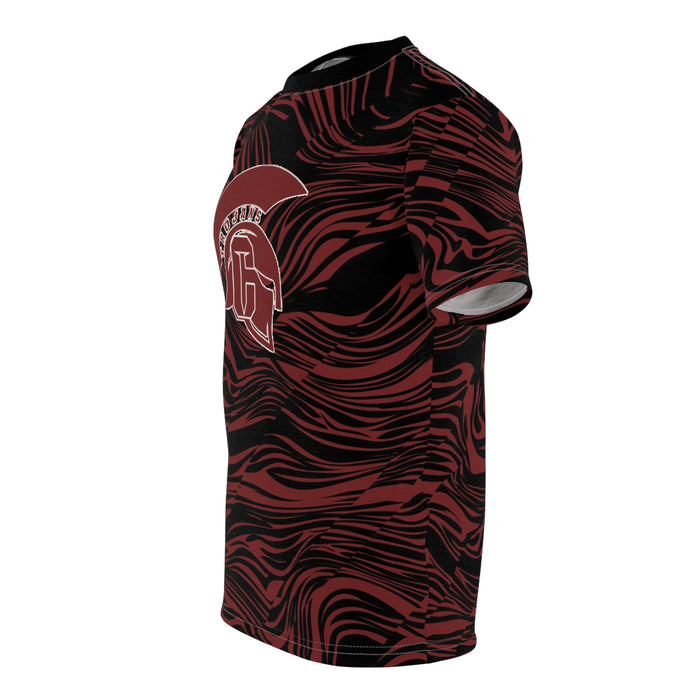 Coffee Trojans Unisex Cut & Sew Tee (AOP)