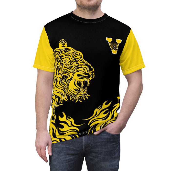 Valdosta Wildcats Unisex Cut & Sew Tee (AOP)