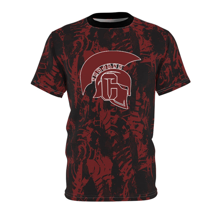 Coffee Trojans Unisex Cut & Sew Tee (AOP)