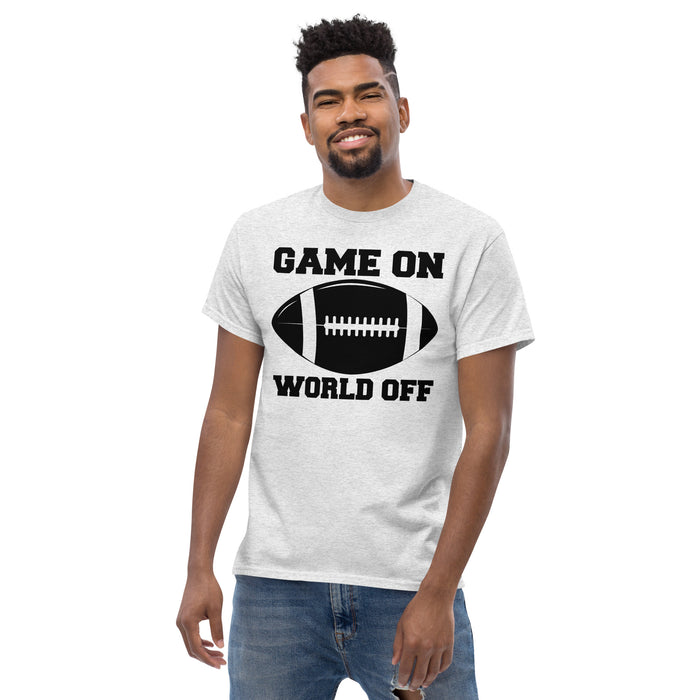Game on World Off Men's classic tee