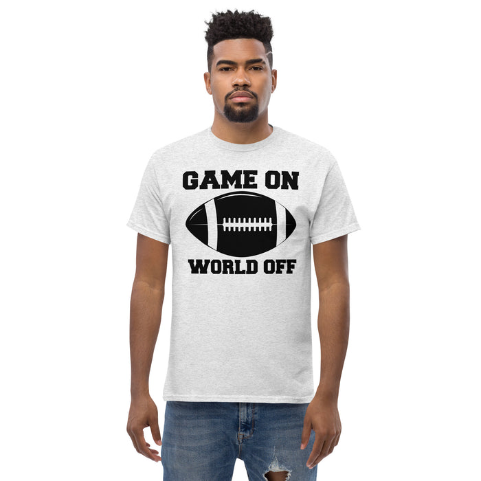 Game on World Off Men's classic tee