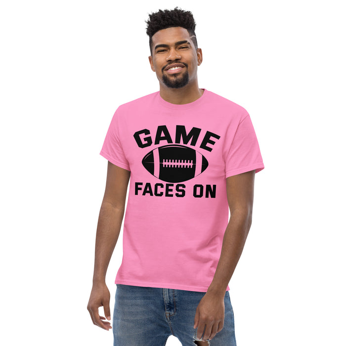Game face on Men's classic tee
