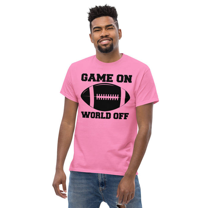 Game on World Off Men's classic tee
