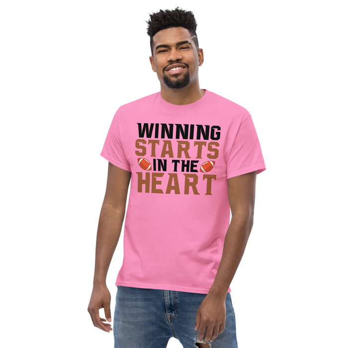 Winning starts in the Heart Men's classic tee