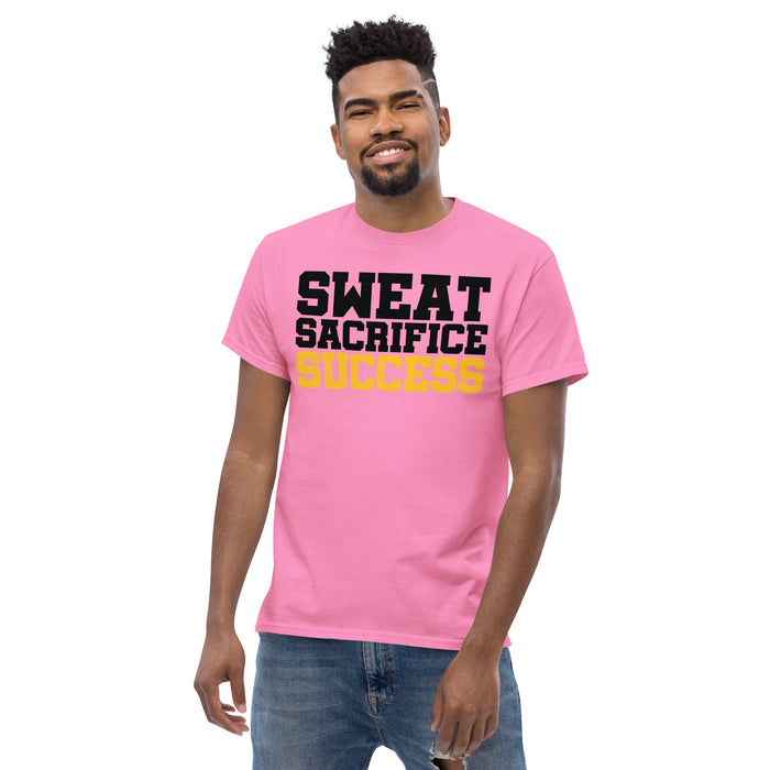 Sweat, Sacrifice, Success Men's classic tee