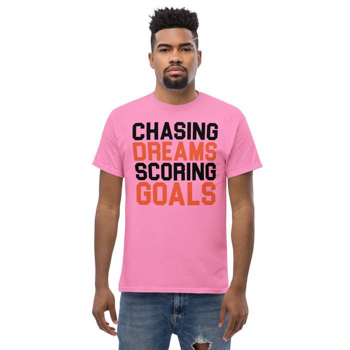 Chasing Dreams scoring Goals Men's classic tee