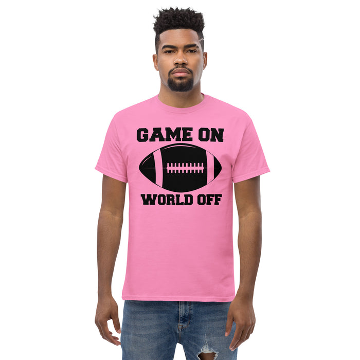 Game on World Off Men's classic tee