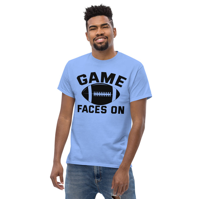 Game face on Men's classic tee
