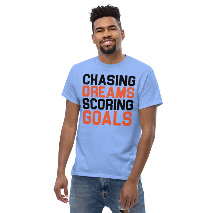Chasing Dreams scoring Goals Men's classic tee