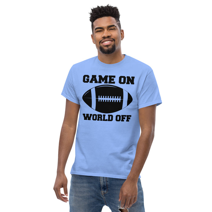 Game on World Off Men's classic tee