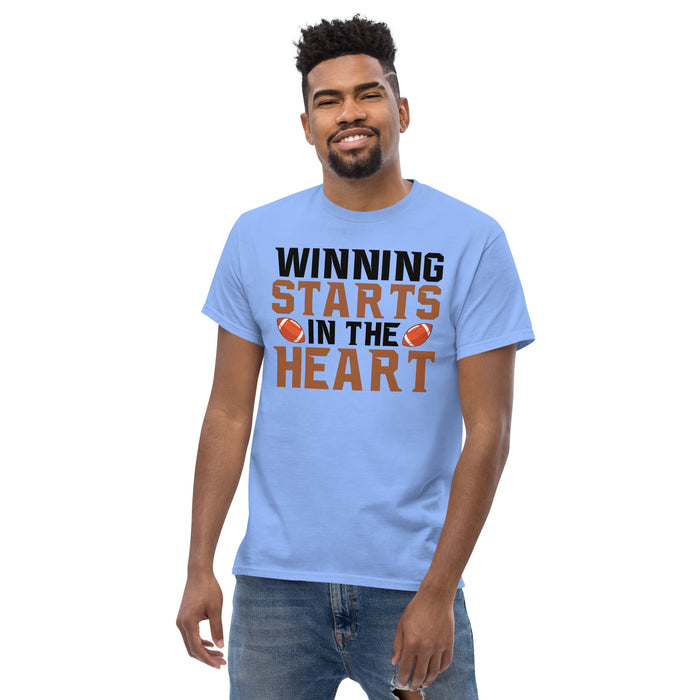 Winning starts in the Heart Men's classic tee