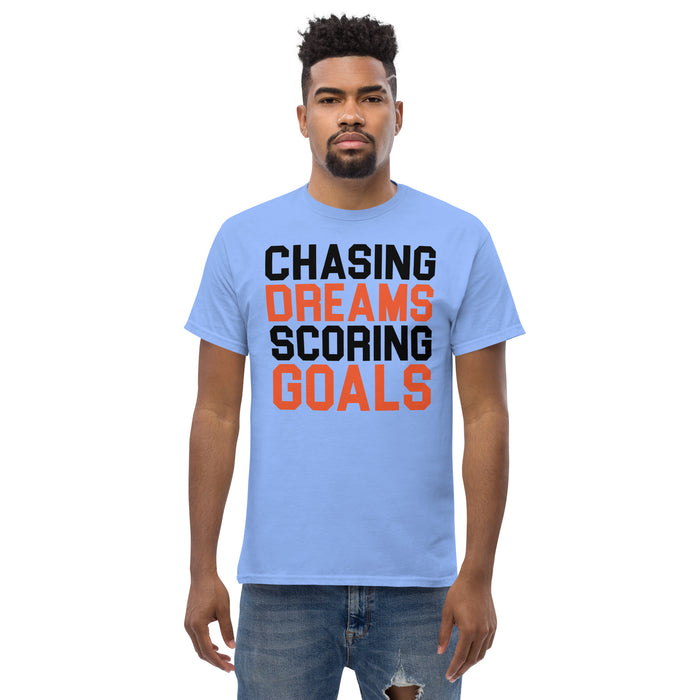 Chasing Dreams scoring Goals Men's classic tee
