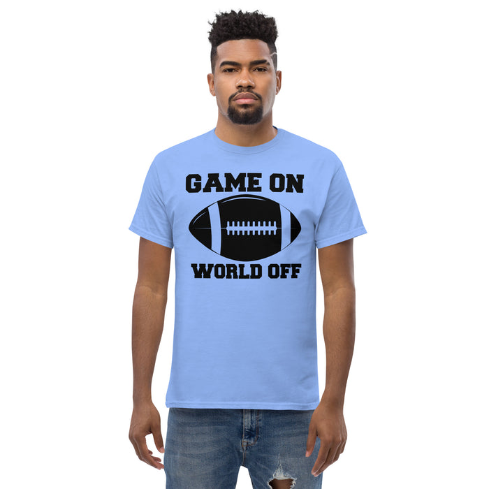 Game on World Off Men's classic tee