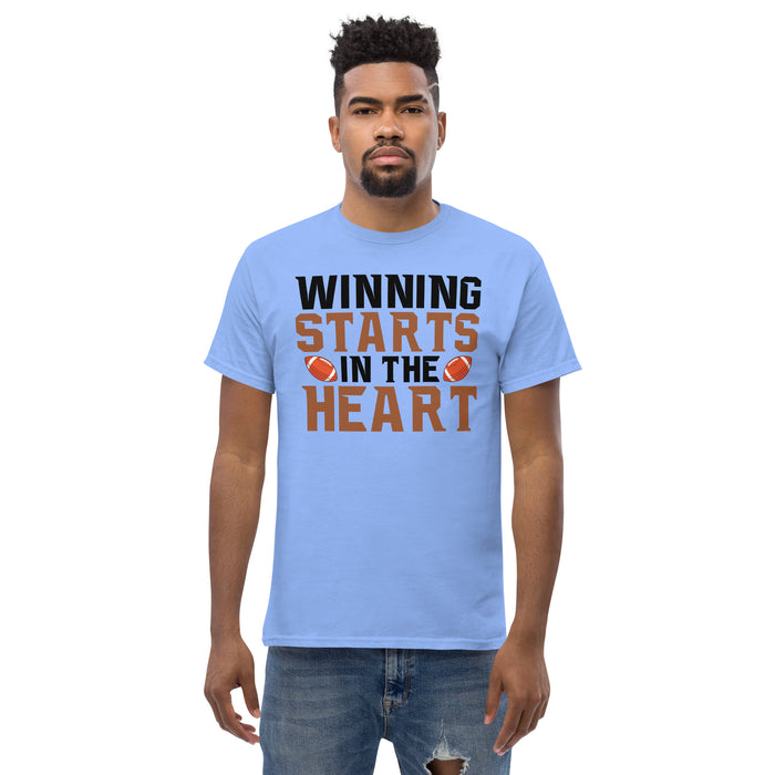 Winning starts in the Heart Men's classic tee