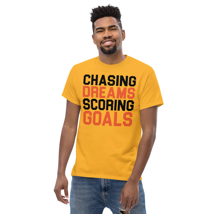 Chasing Dreams scoring Goals Men's classic tee