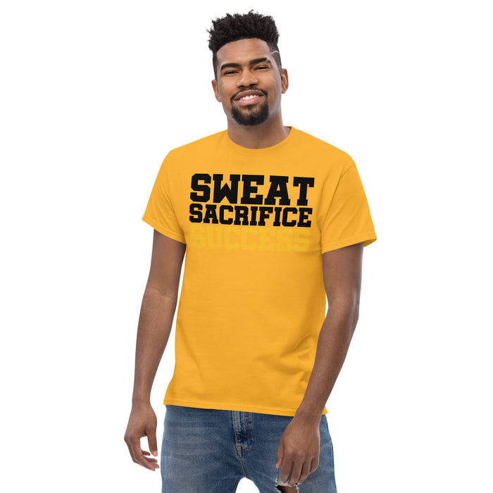 Sweat, Sacrifice, Success Men's classic tee