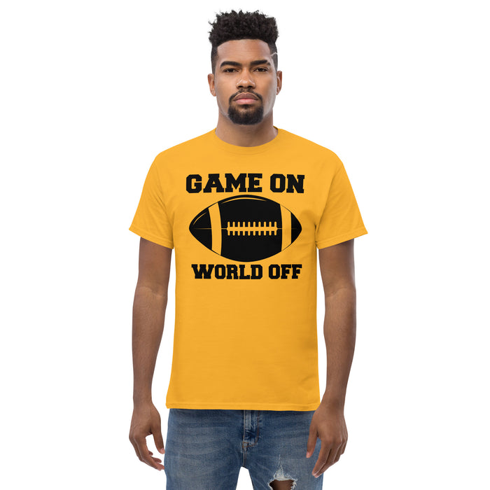 Game on World Off Men's classic tee