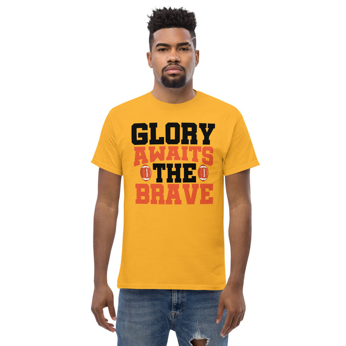 Glory awaits the brave Men's classic tee