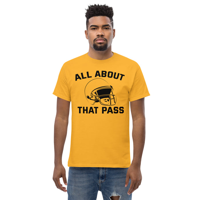 All about that pass Men's classic tee