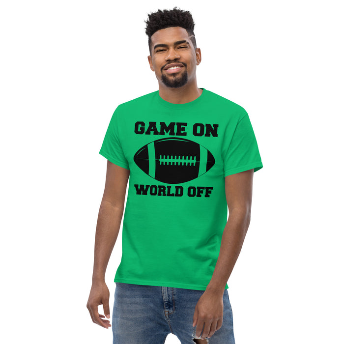 Game on World Off Men's classic tee