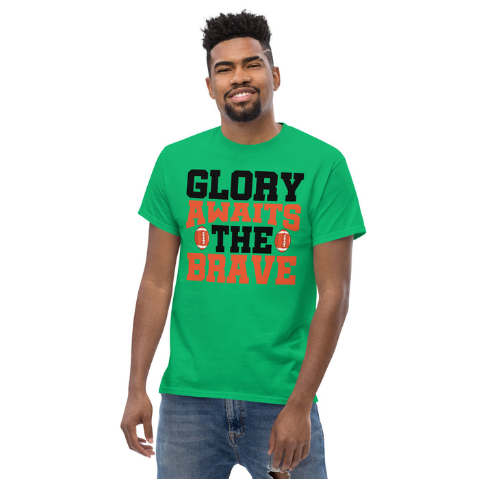 Glory awaits the brave Men's classic tee