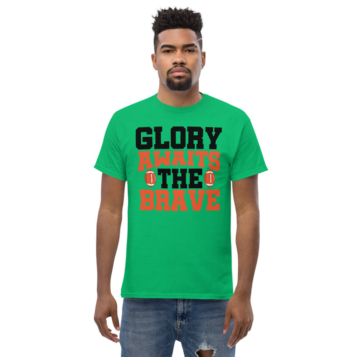 Glory awaits the brave Men's classic tee