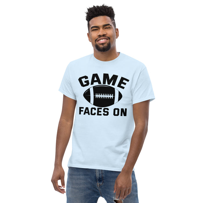 Game face on Men's classic tee