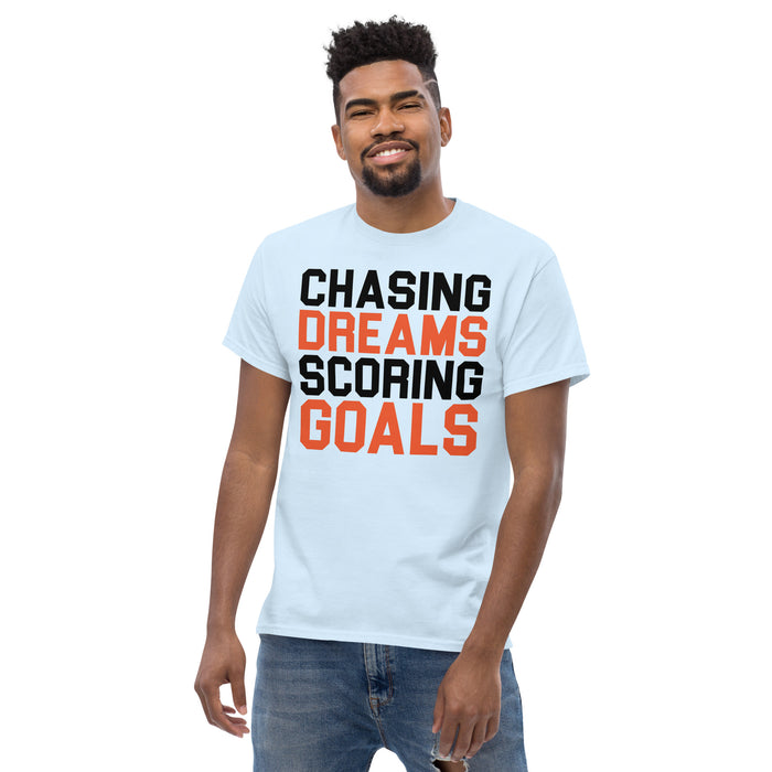 Chasing Dreams scoring Goals Men's classic tee
