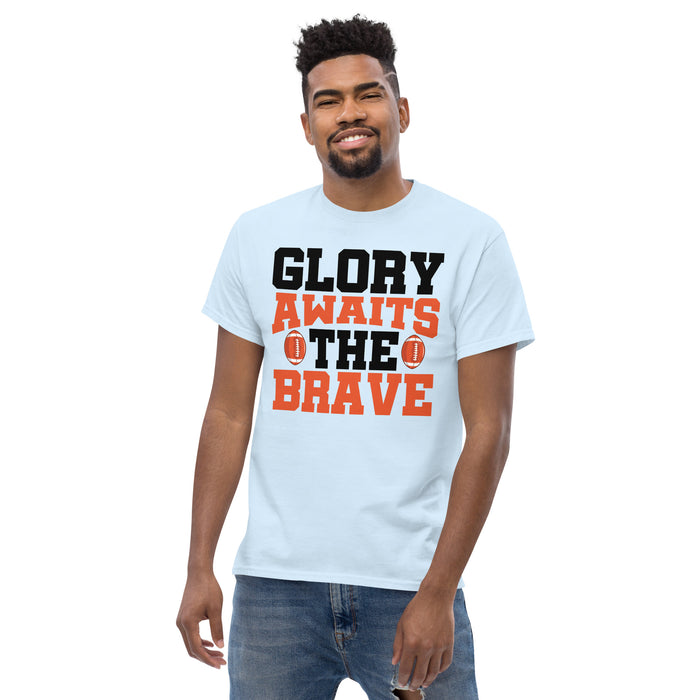 Glory awaits the brave Men's classic tee