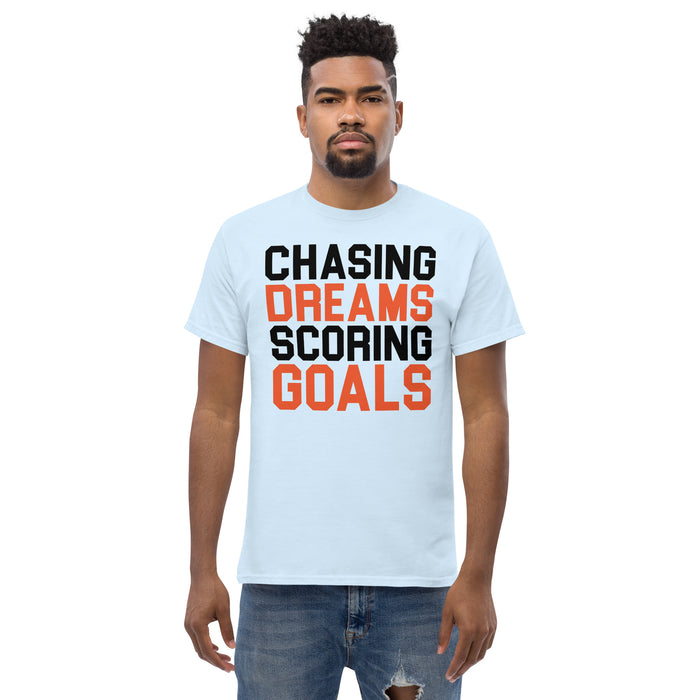 Chasing Dreams scoring Goals Men's classic tee