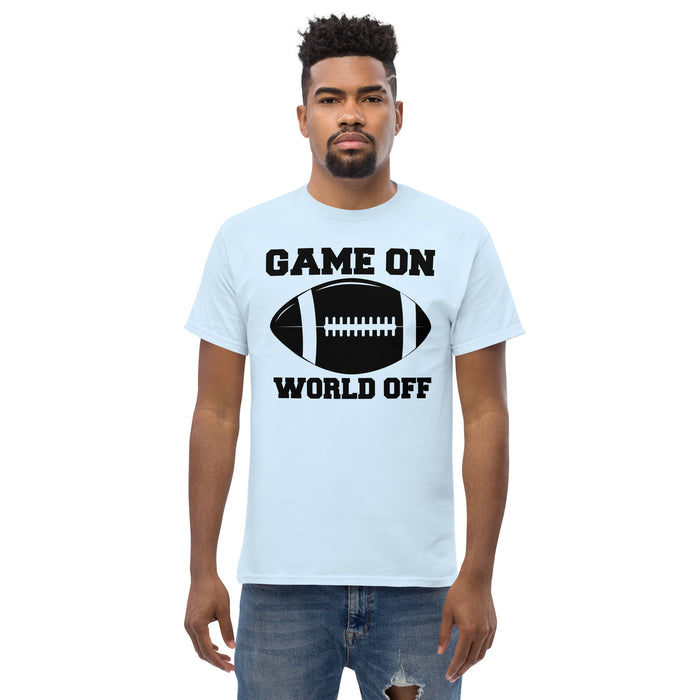 Game on World Off Men's classic tee