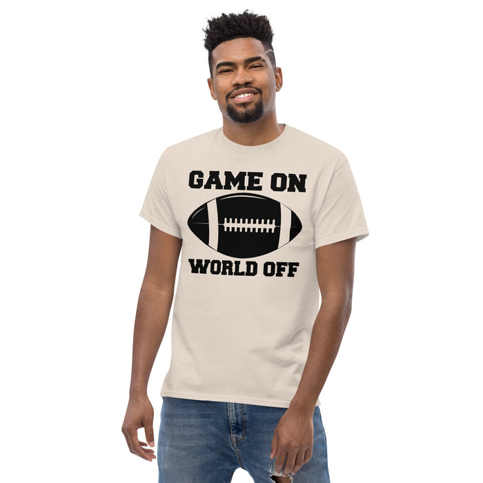 Game on World Off Men's classic tee
