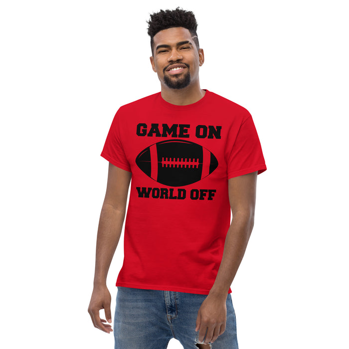 Game on World Off Men's classic tee