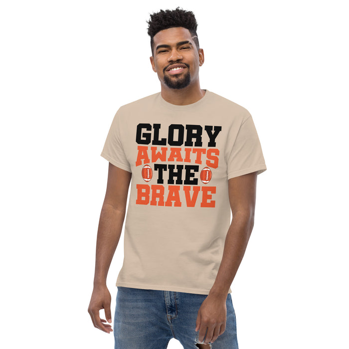 Glory awaits the brave Men's classic tee