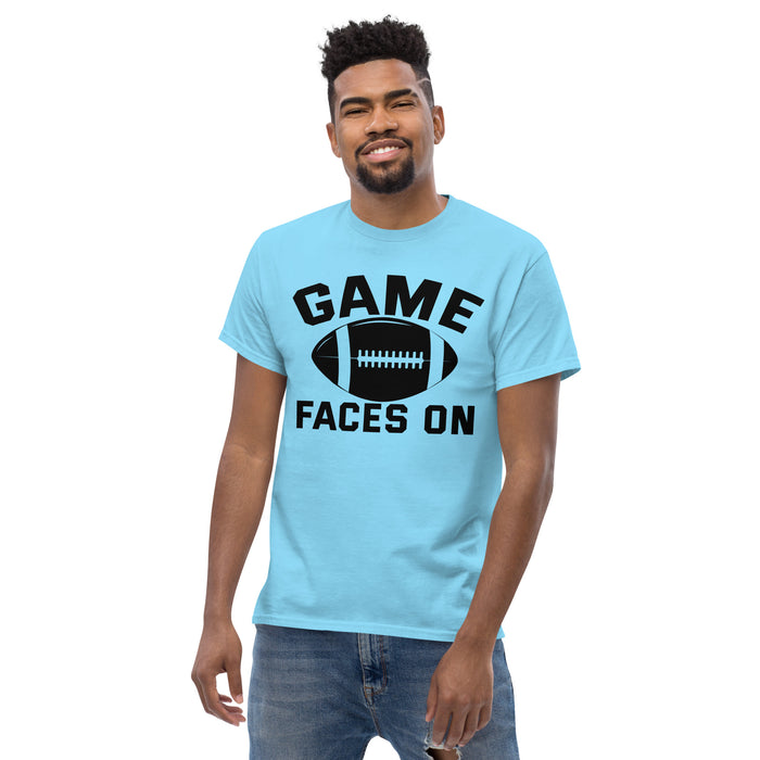 Game face on Men's classic tee