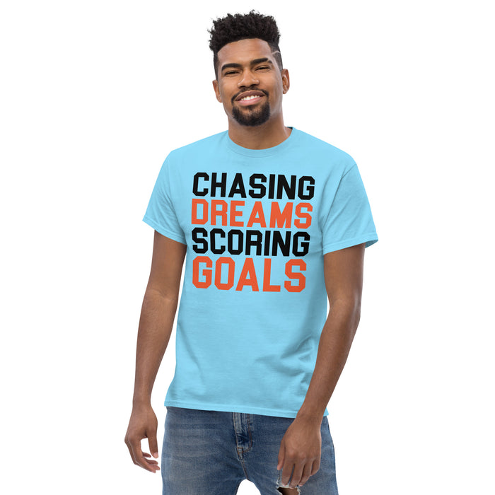 Chasing Dreams scoring Goals Men's classic tee