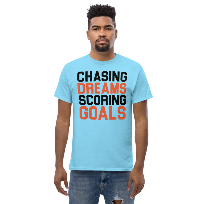Chasing Dreams scoring Goals Men's classic tee