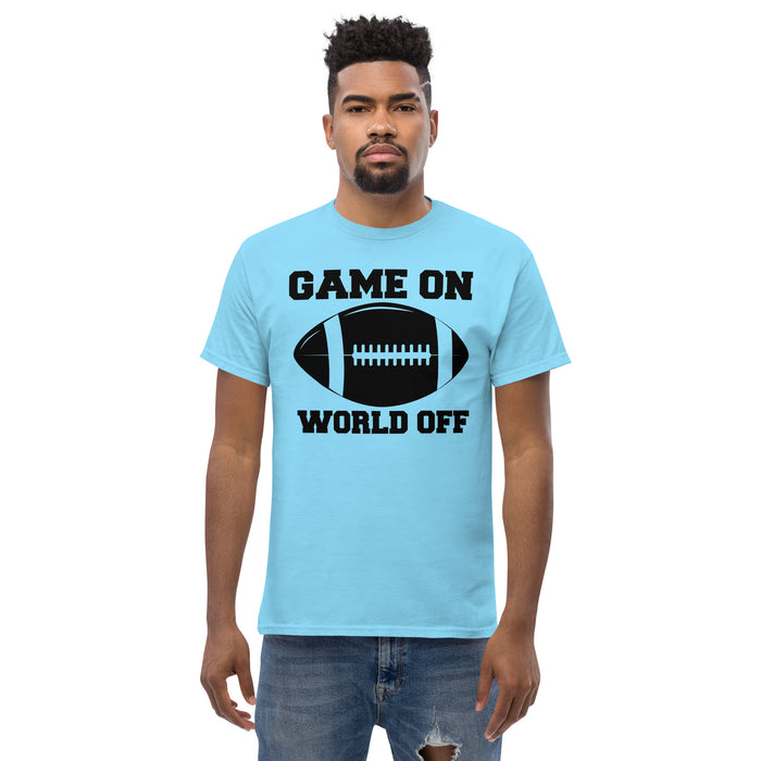 Game on World Off Men's classic tee