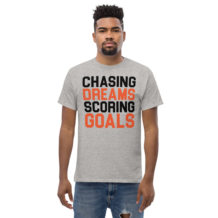 Chasing Dreams scoring Goals Men's classic tee
