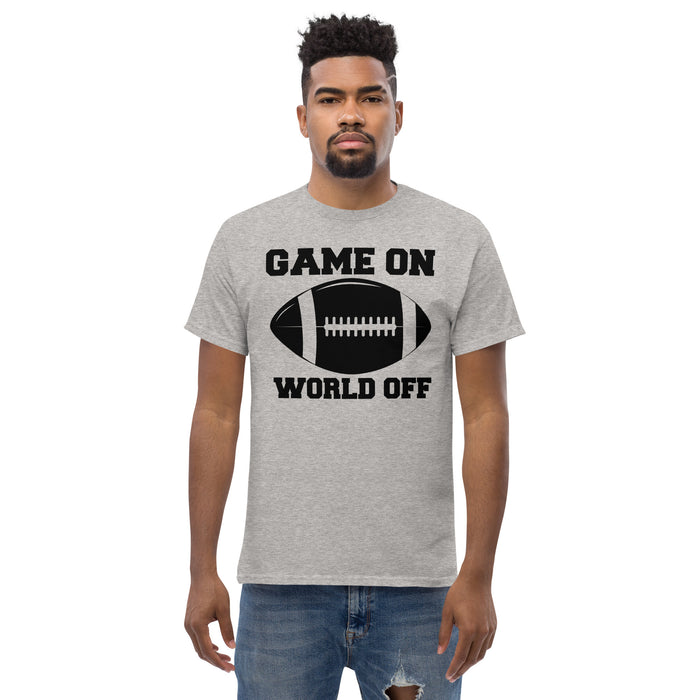 Game on World Off Men's classic tee