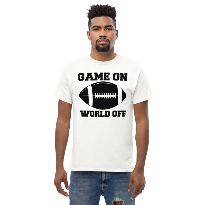 Game on World Off Men's classic tee