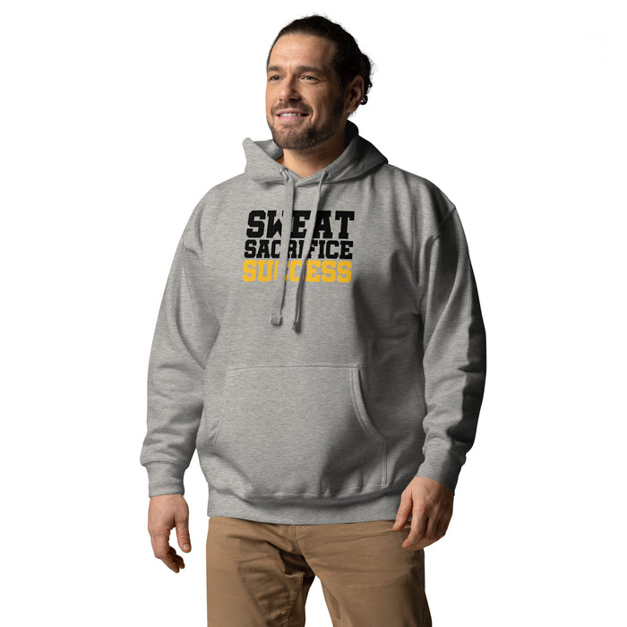 Sweat, Sacrifice, Success Unisex Hoodie