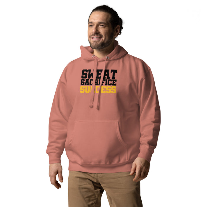 Sweat, Sacrifice, Success Unisex Hoodie