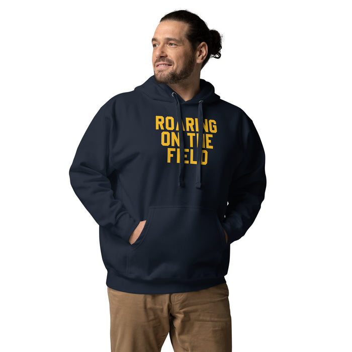 Roaring on the field Unisex Hoodie