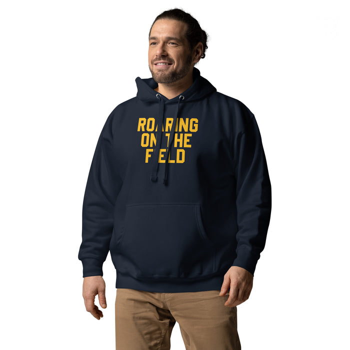 Roaring on the field Unisex Hoodie